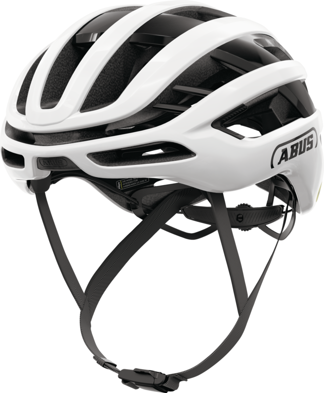 Casco de carretera ABUS AIRBREAKER 2.0 MIPS Blanco Brillante