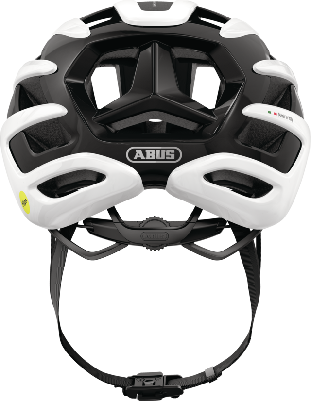 Casco de carretera ABUS AIRBREAKER 2.0 MIPS Blanco Brillante