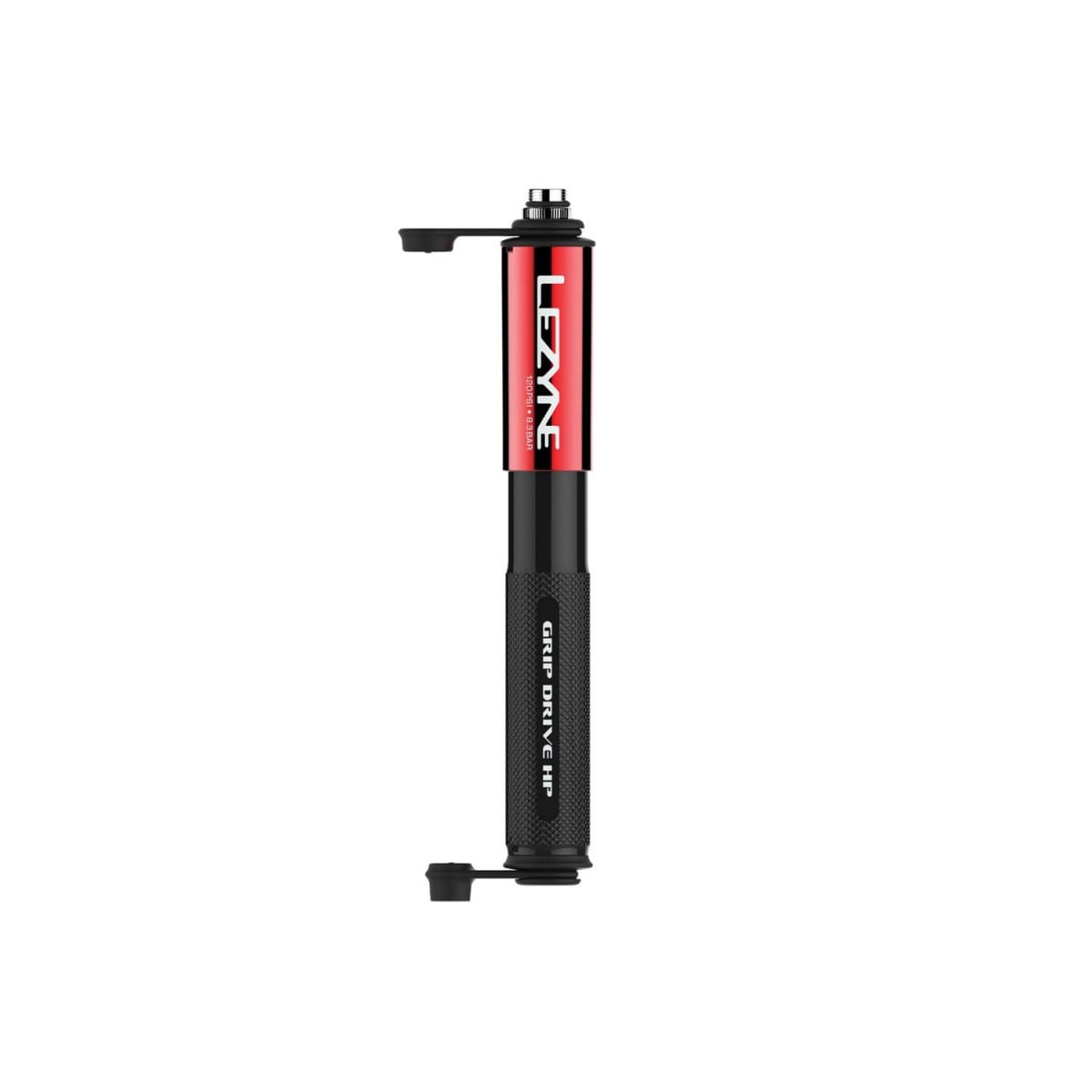 Bomba de mano LEZYNE GRIP DRIVE HP MINI Rojo