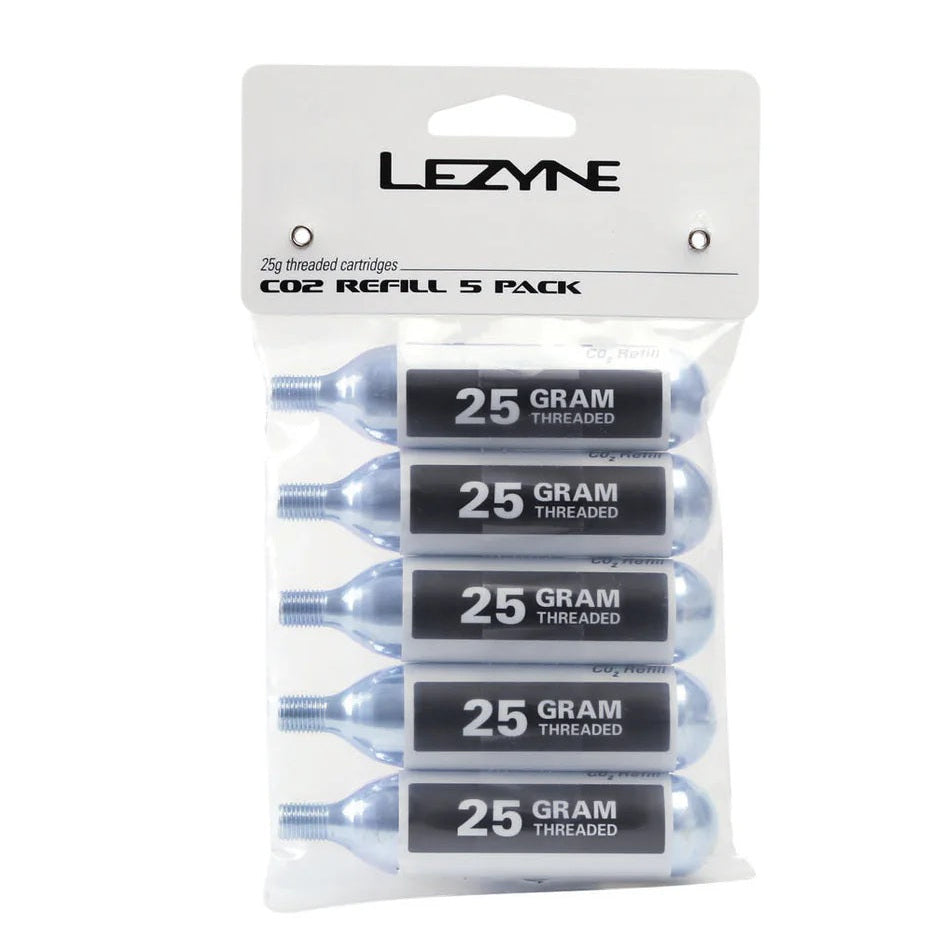 Cartucho CO2 LEZYNE Roscado (x5)