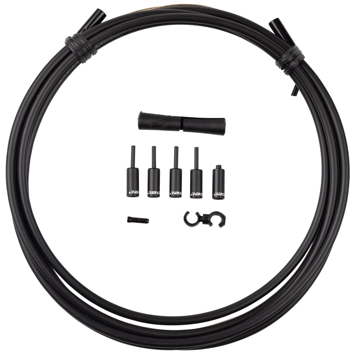 JAGWIRE PRO SHIFT 1X Kit de cable y manguera de desviador negro/acero