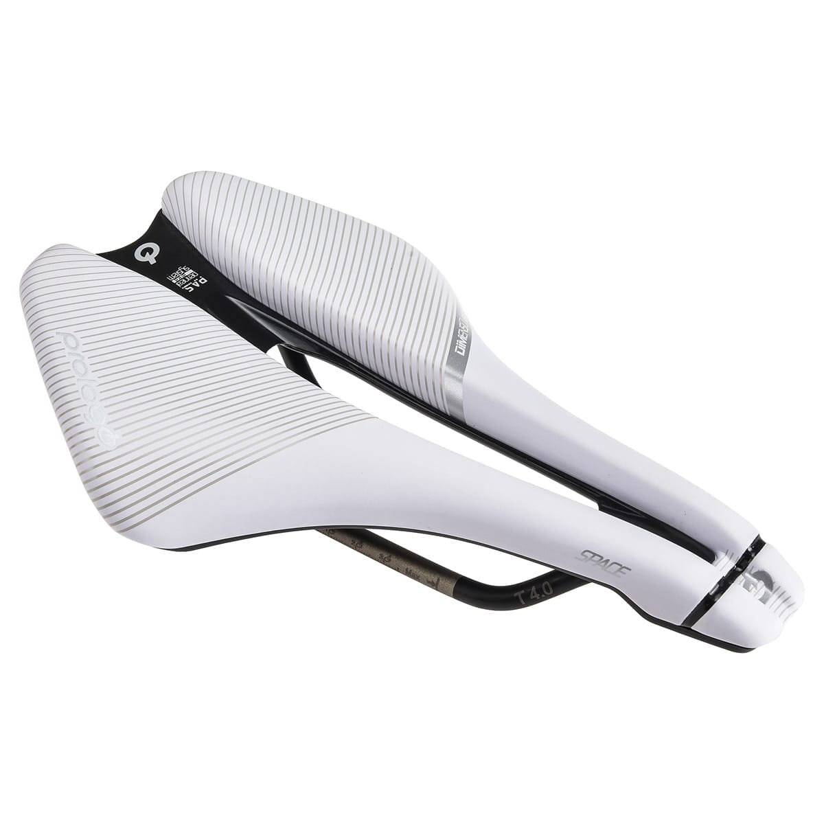 Sillín PROLOGO DIMENSION SPACE Rails T4.0 Blanco
