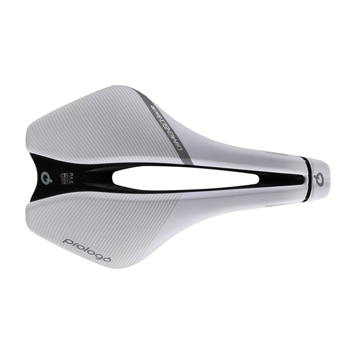 Sillín PROLOGO DIMENSION SPACE Rails T4.0 Blanco