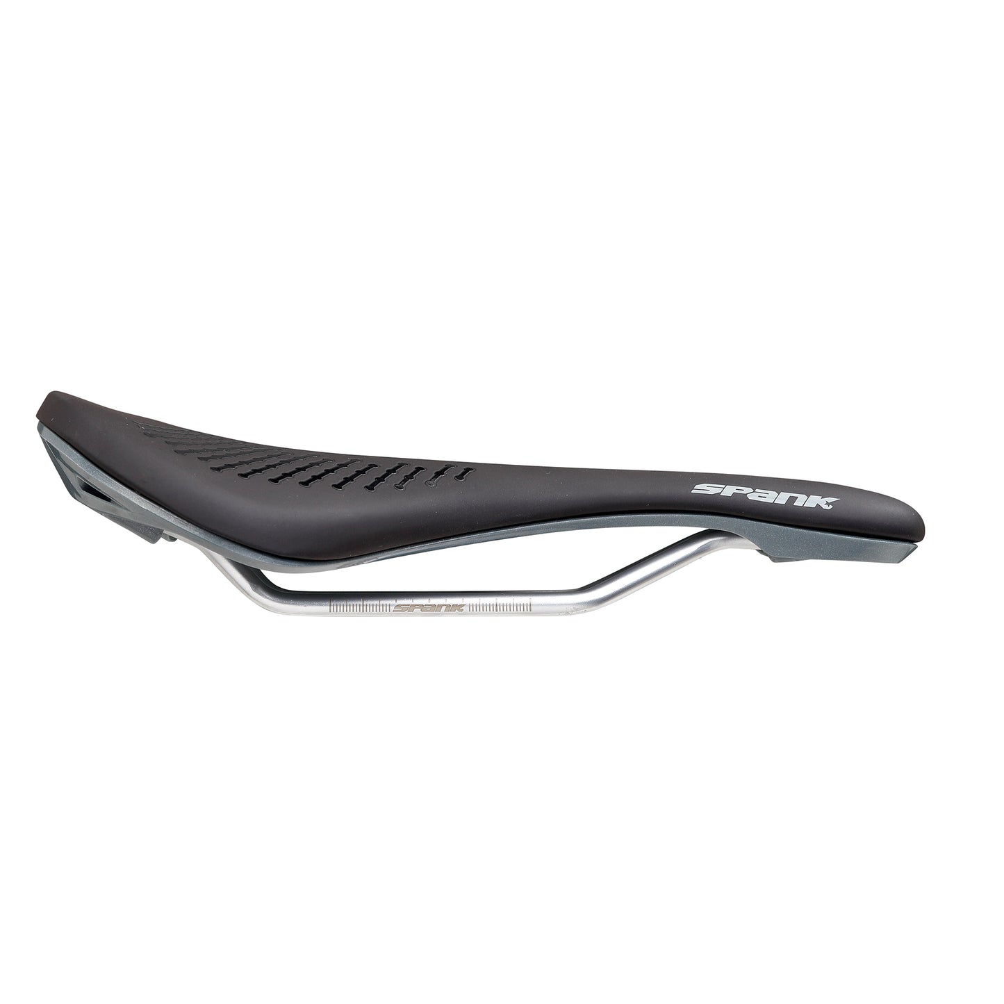 SPANK OOZY 220 Sillín 144mm CrN/Ti Rails Gris