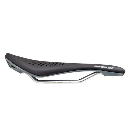 SPANK OOZY 220 Sillín 144mm CrN/Ti Rails Gris