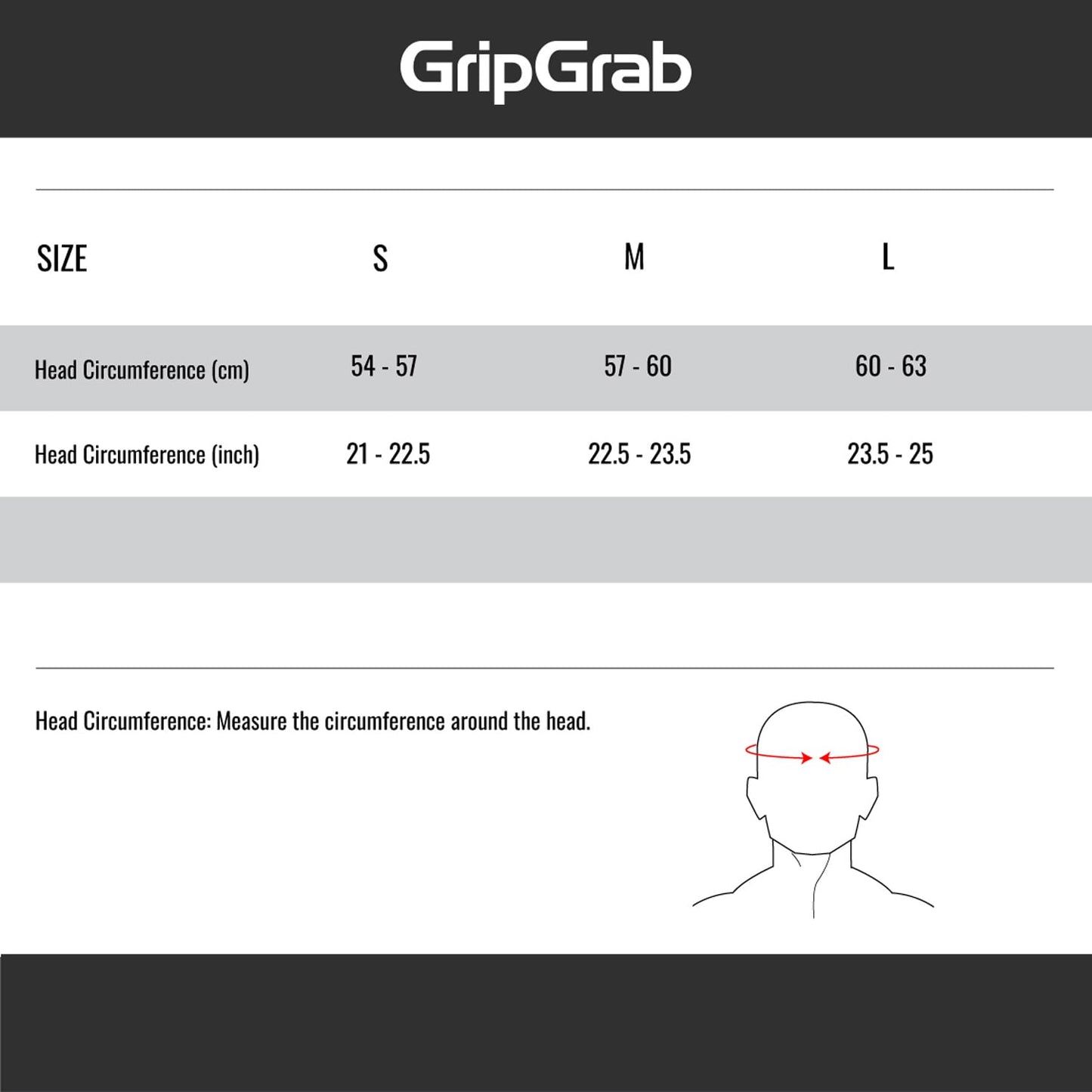 GRIPGRAB THERMO Casco Gorro Negro