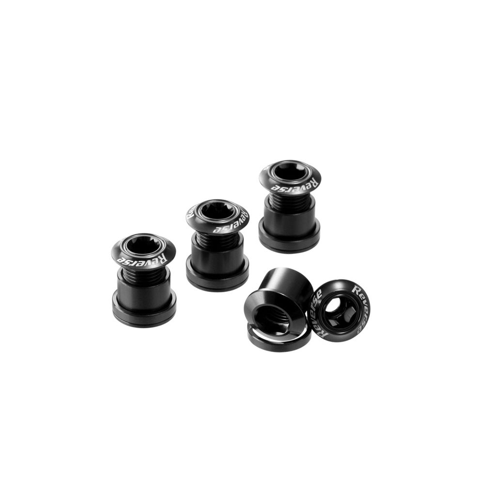 Juego de 4 tornillos para chimenea REVERSE COMPONENTS Negro