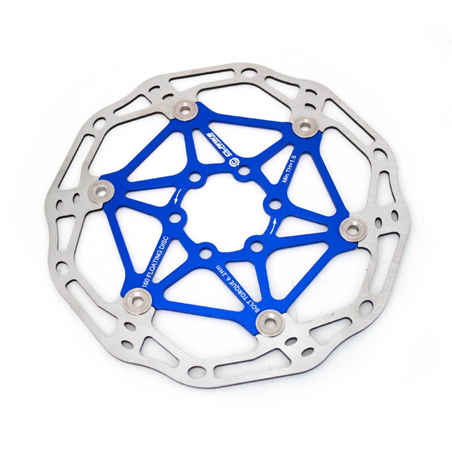 Disque Flottant CLARKS CFR-02 6 Trous Bleu