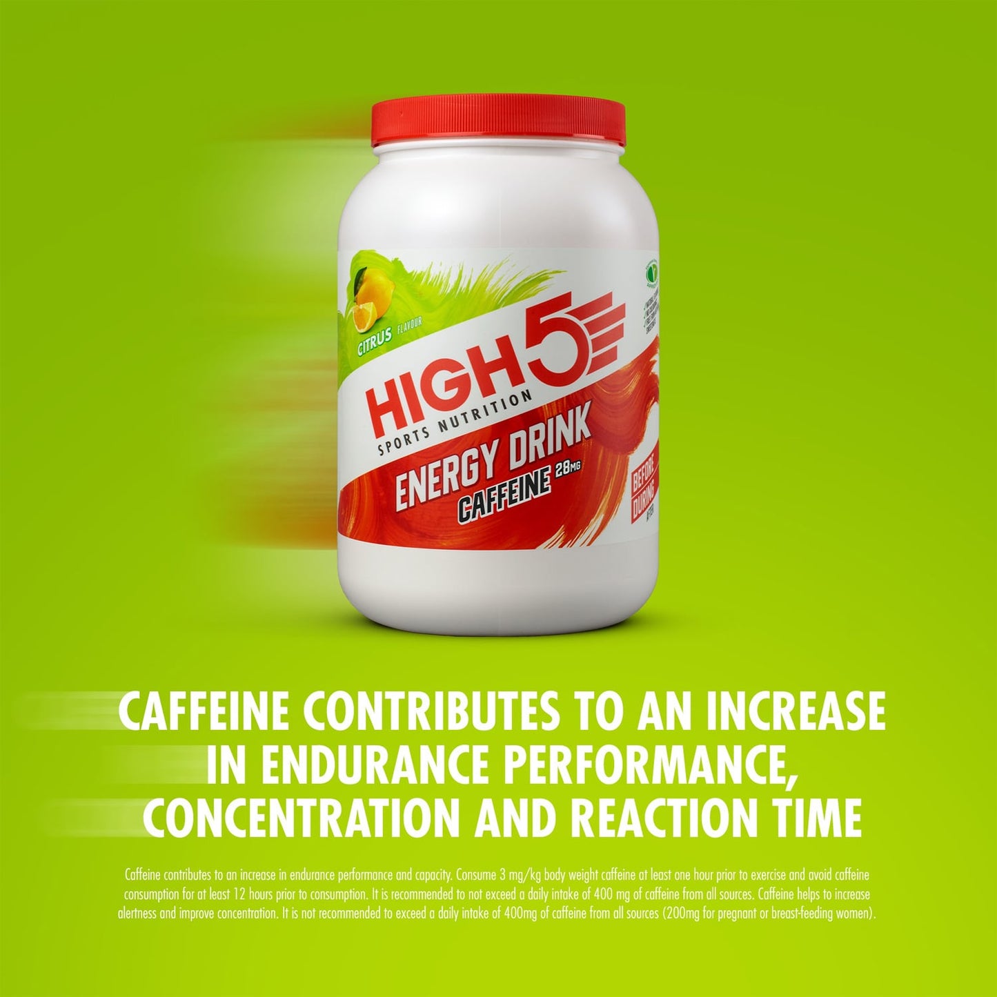 BEBIDA ENERGÉTICA High5 BEBIDA ENERGÉTICA CAFEÍNA (2,2kg) Limón