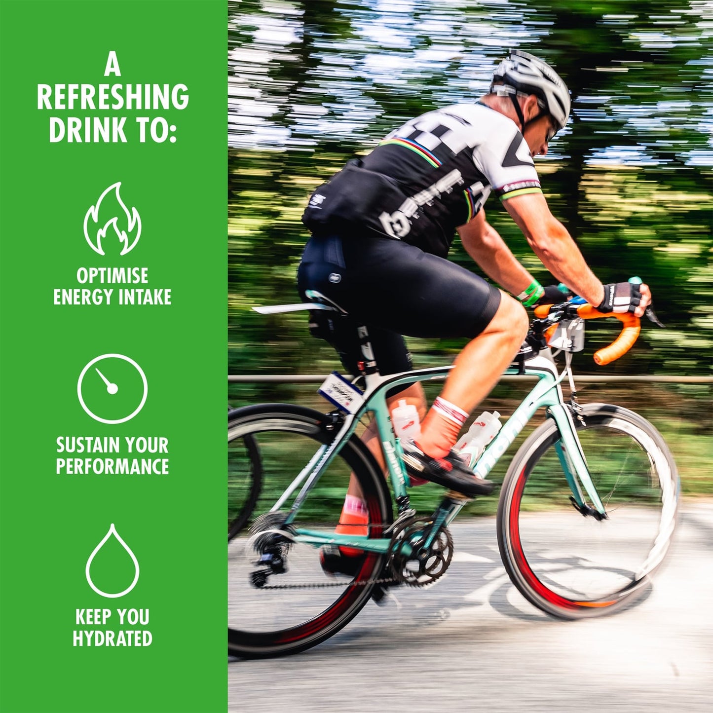 Bebida Energética High5 ENERGY DRINK CAFFEINE HIT (1.4kg) Limón