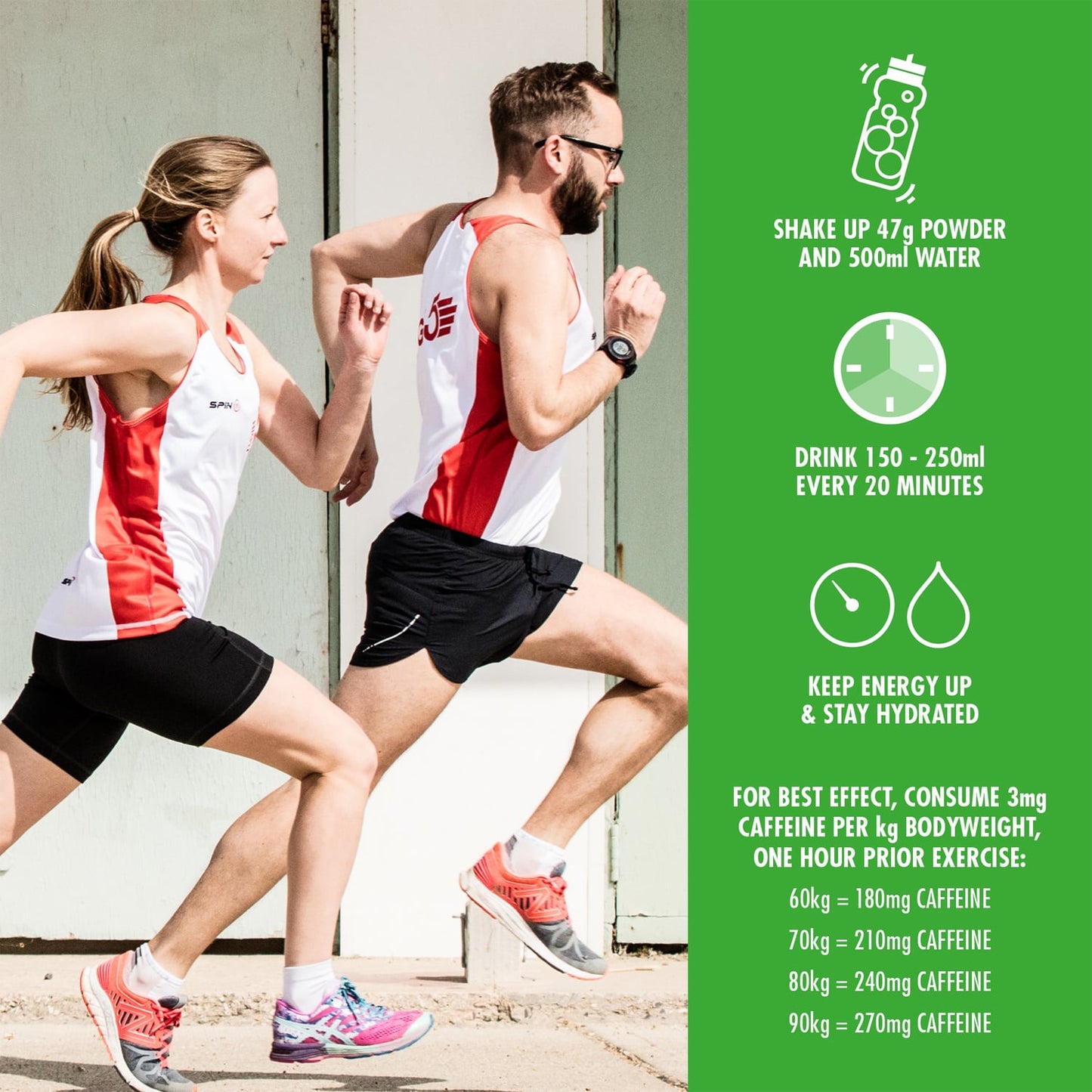 Bebida Energética High5 ENERGY DRINK CAFFEINE HIT (1.4kg) Limón