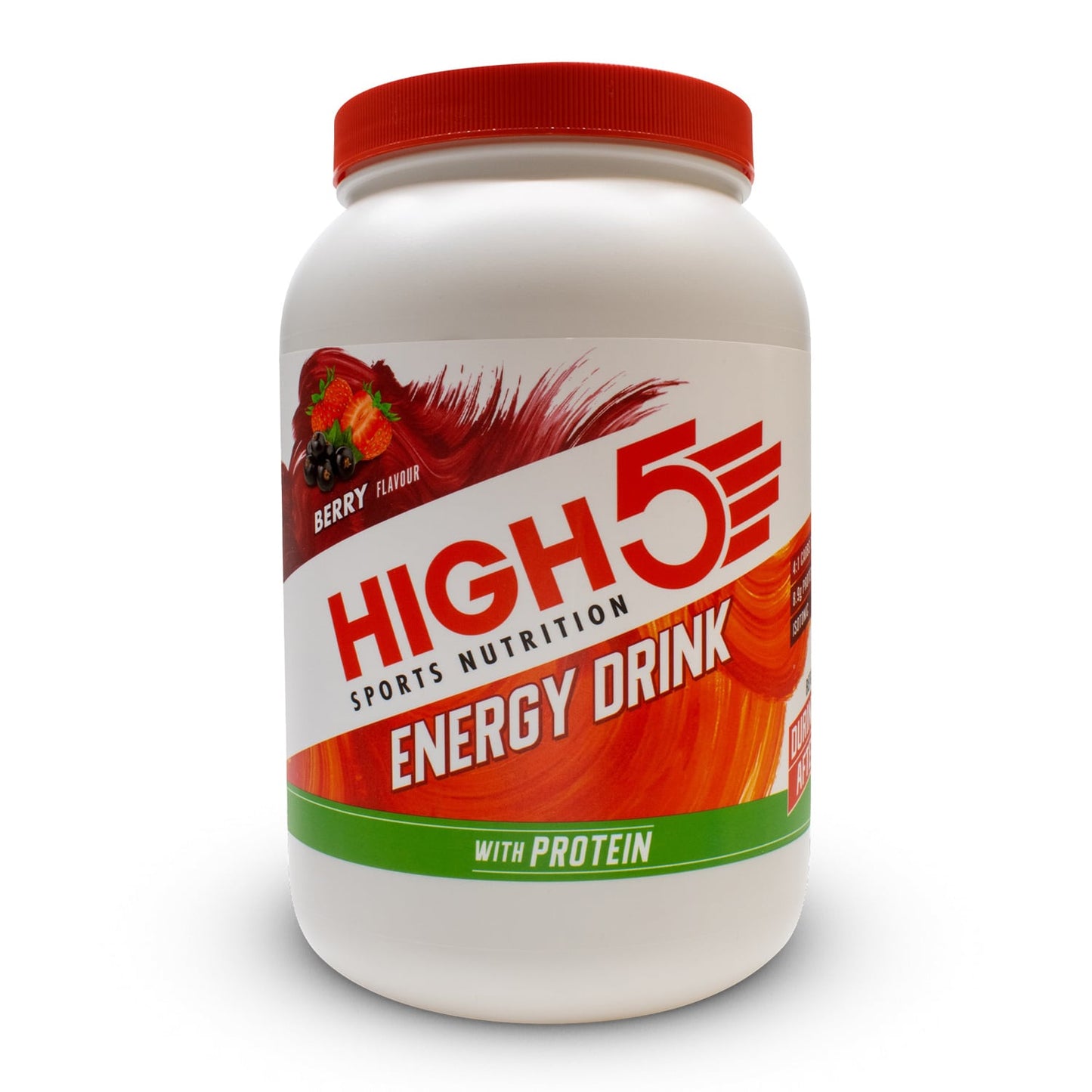 Bebida Energética High5 ENERGY DRINK PROTEIN (1.6kg) Frutos Rojos