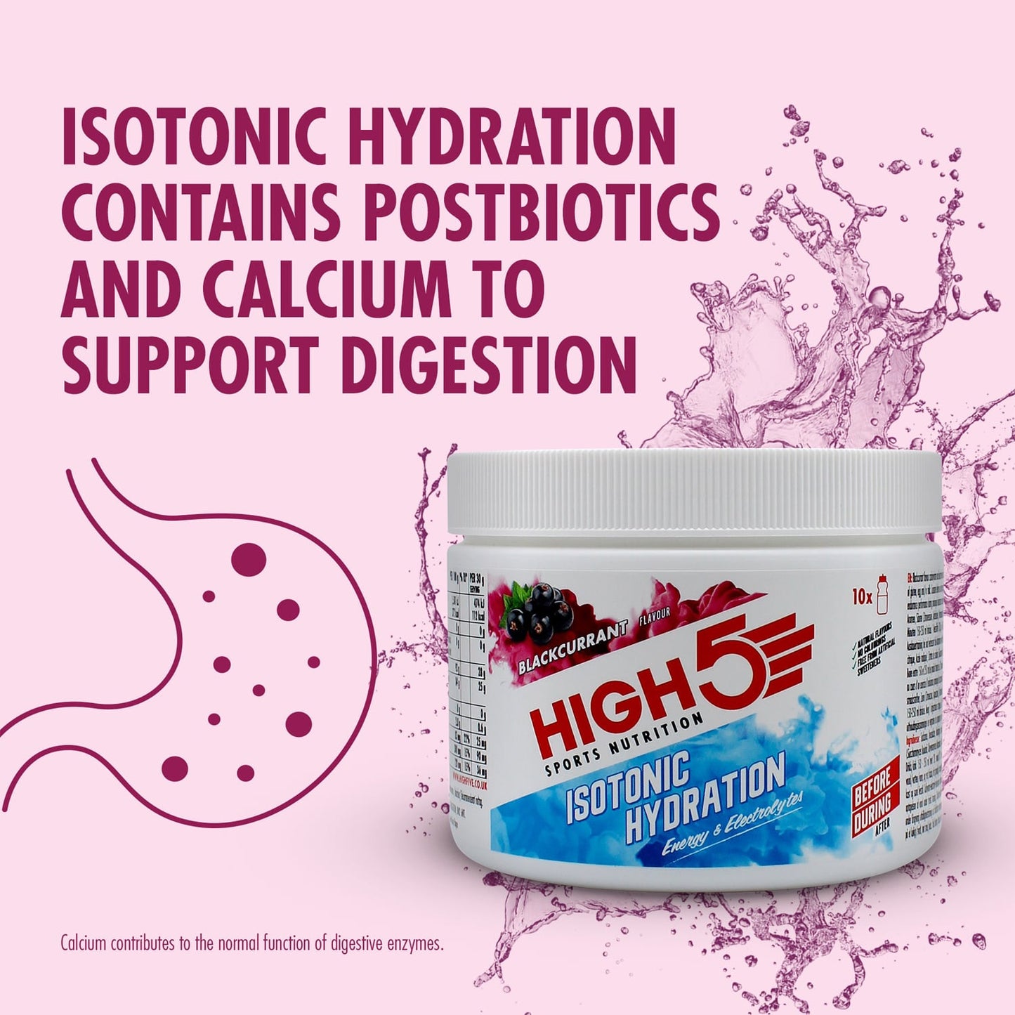 High5 ISOTONIC Bebida Energética (300g) Grosella Negra