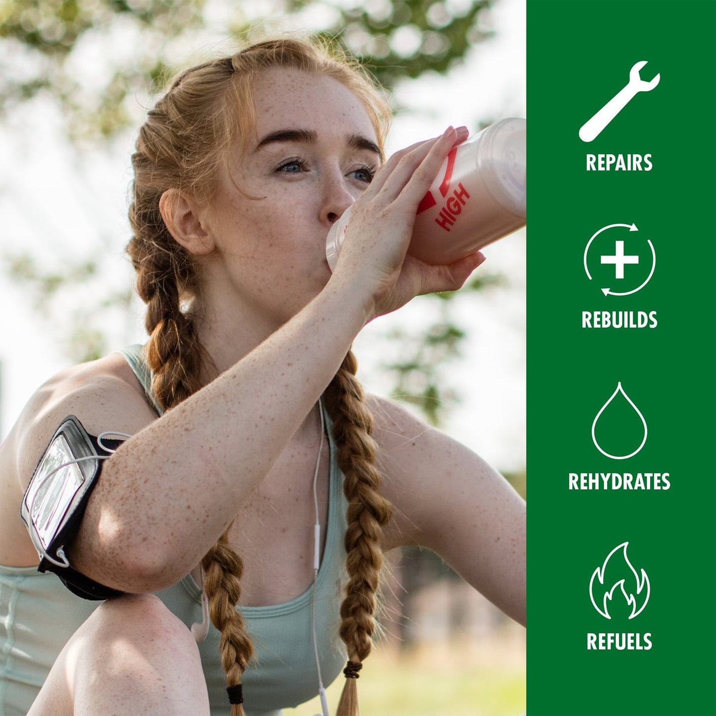 High5 BEBIDA DE RECUPERACIÓN A BASE DE PLANTAS (1,6kg) Chocolate