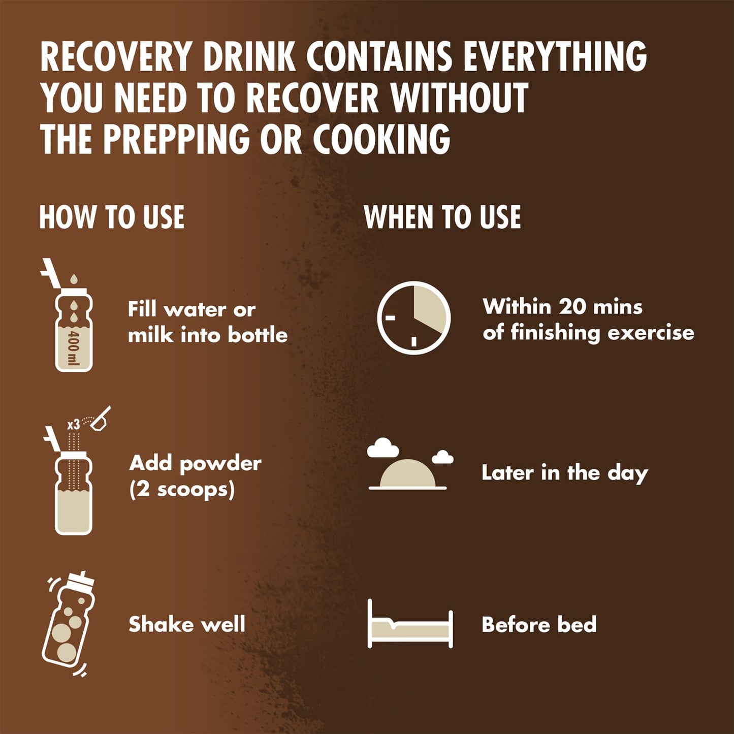 High5 BEBIDA DE RECUPERACIÓN A BASE DE PLANTAS (1,6kg) Chocolate