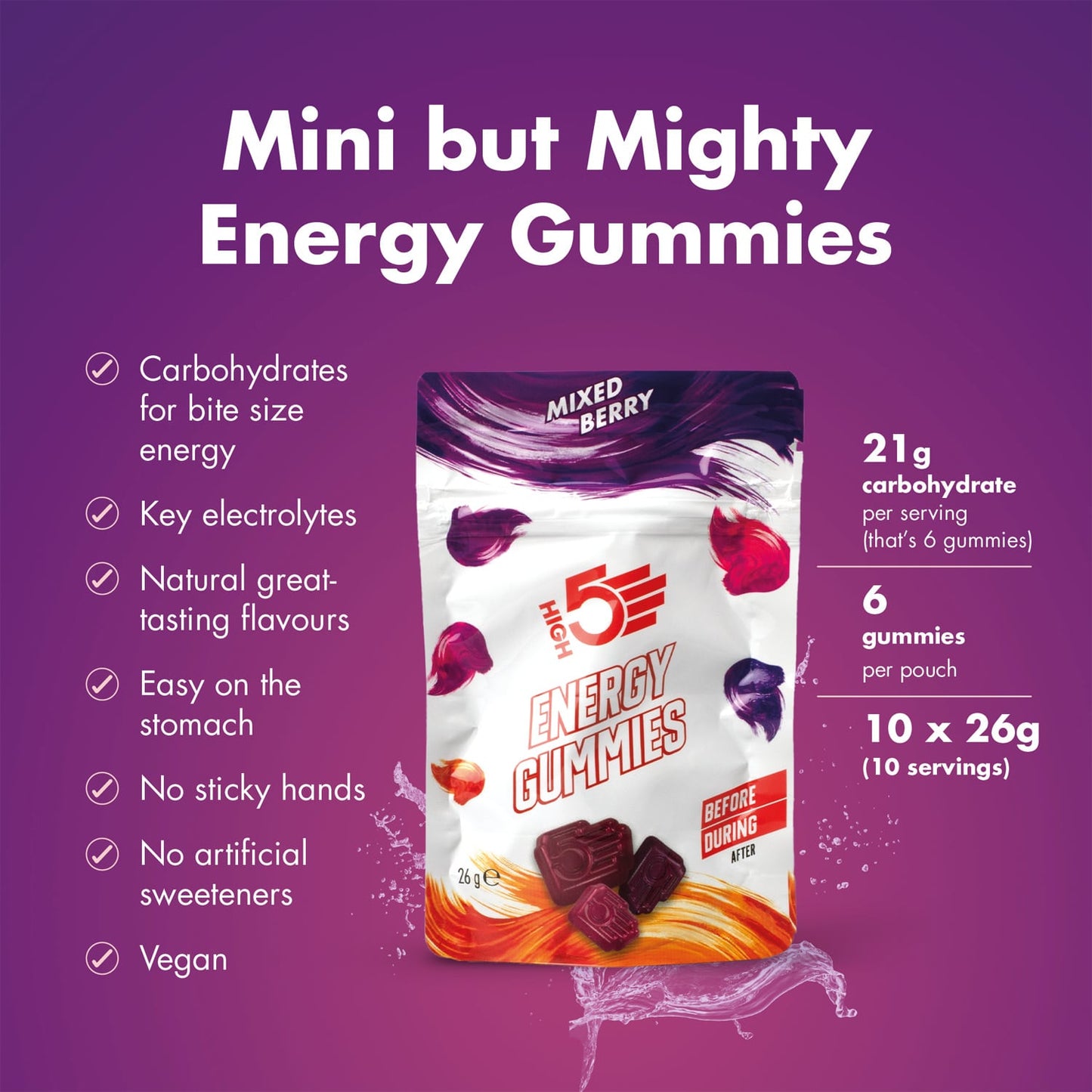 GOMAS High5 TA Energy (26g) Frutos Rojos