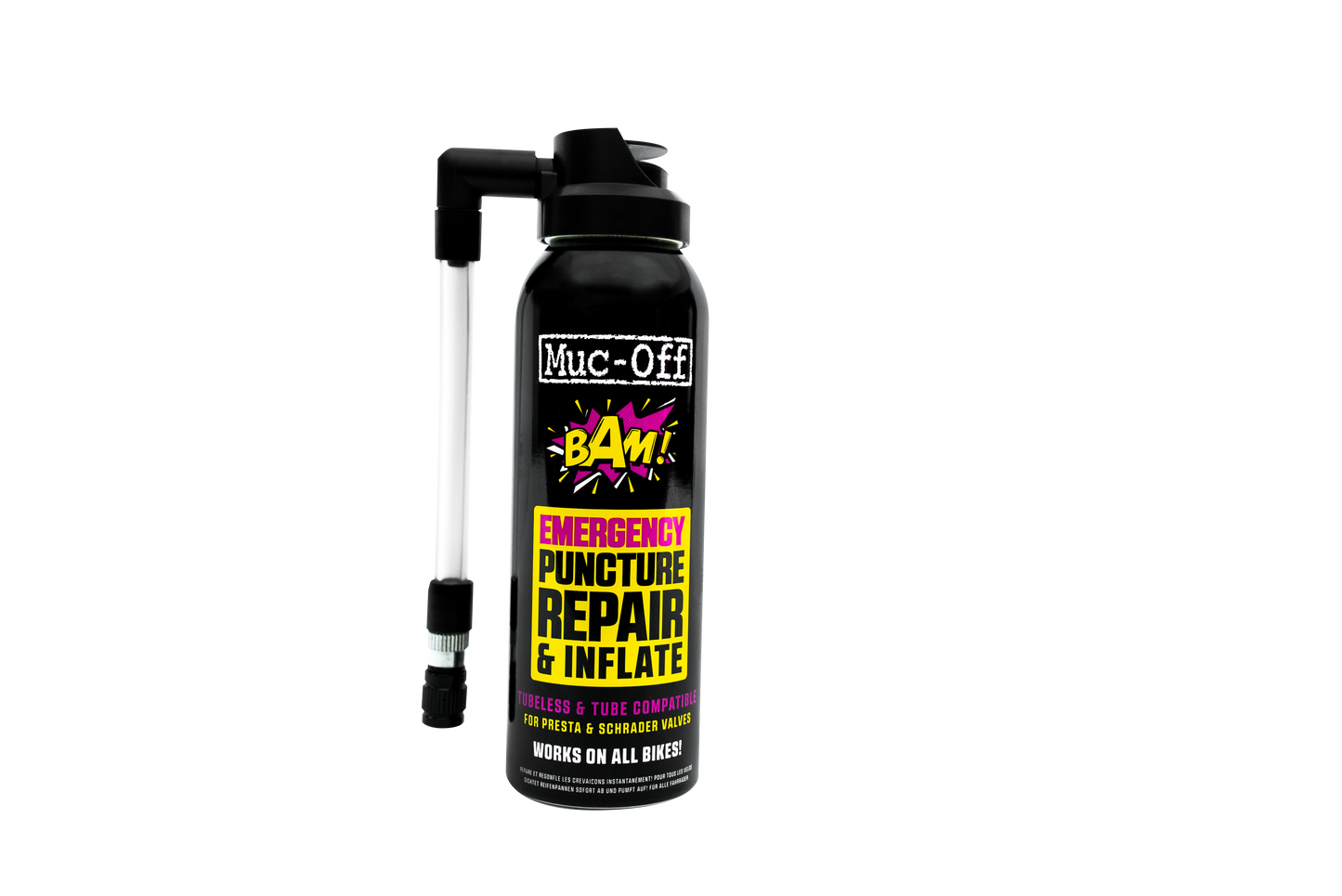 MUC-OFF B.A.M Spray repara pinchazos (125 ml)