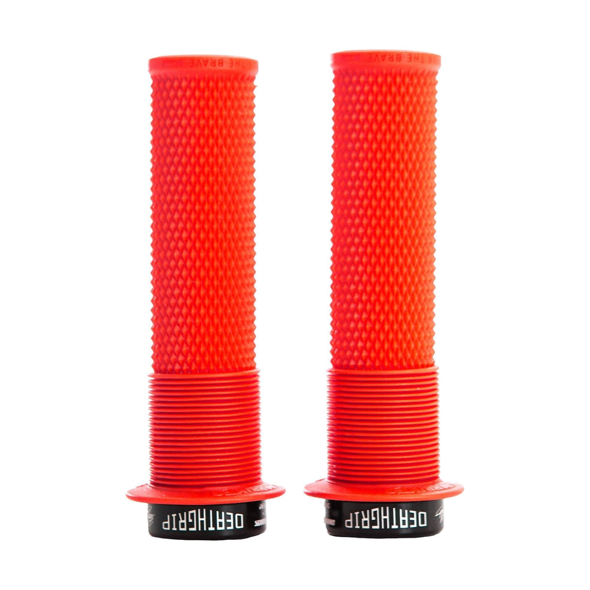 Grips DMR DEATHGRIP Flange Medium Lock-on Rojo
