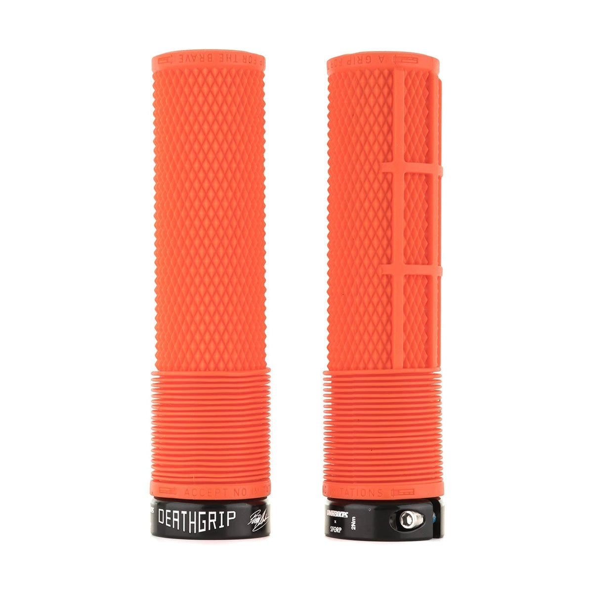 Grips DMR DEATHGRIP Large Lock-on Naranja