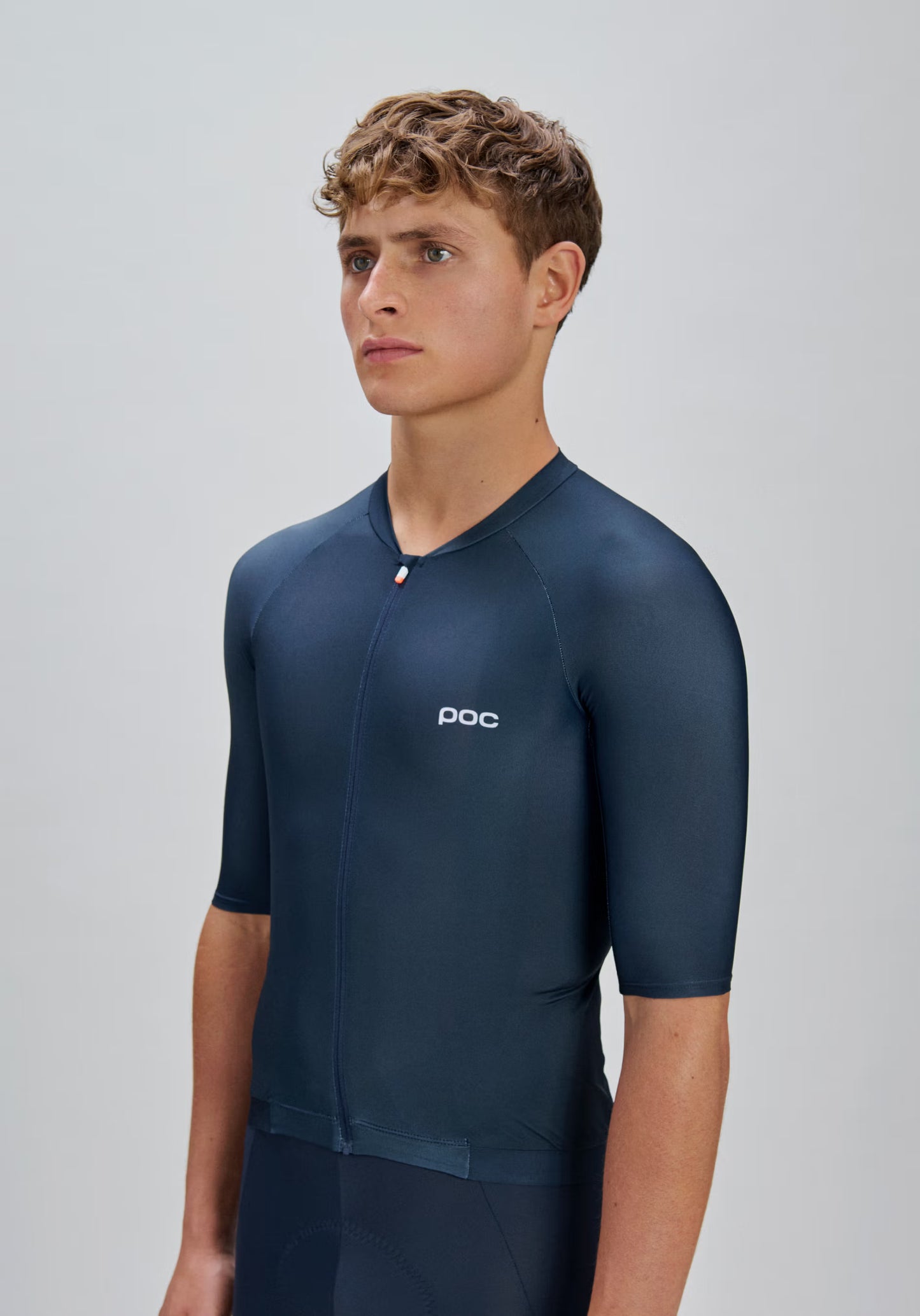 Maillot de manga corta POC PRISTINE Azul marino