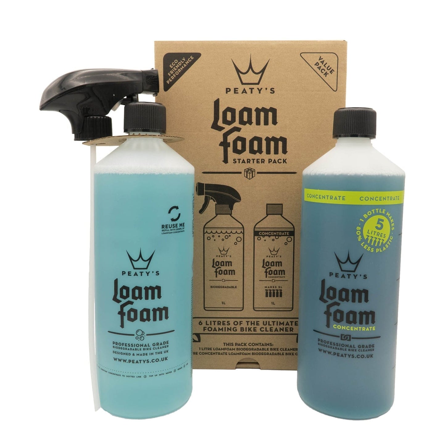 Kit de limpieza PEATY'S LOAM FOAM STARTER PACK