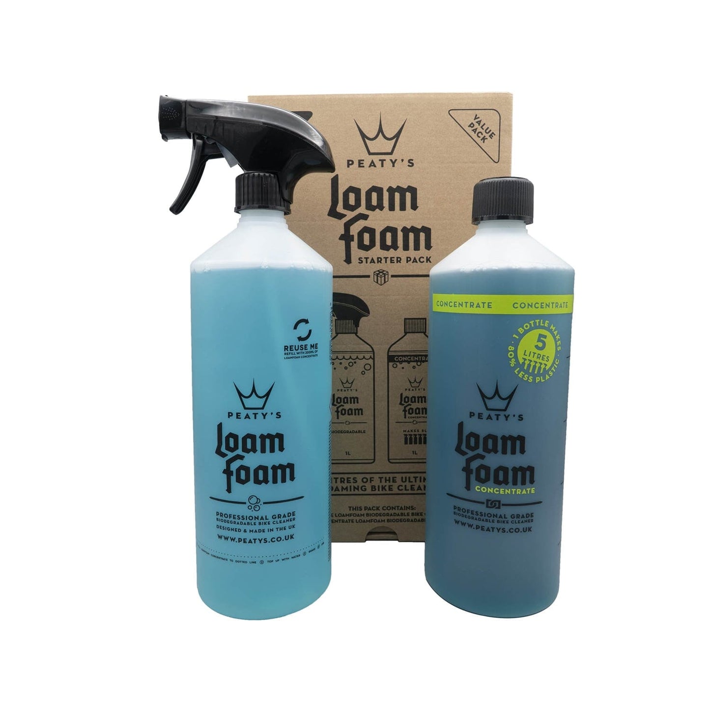 Kit de limpieza PEATY'S LOAM FOAM STARTER PACK