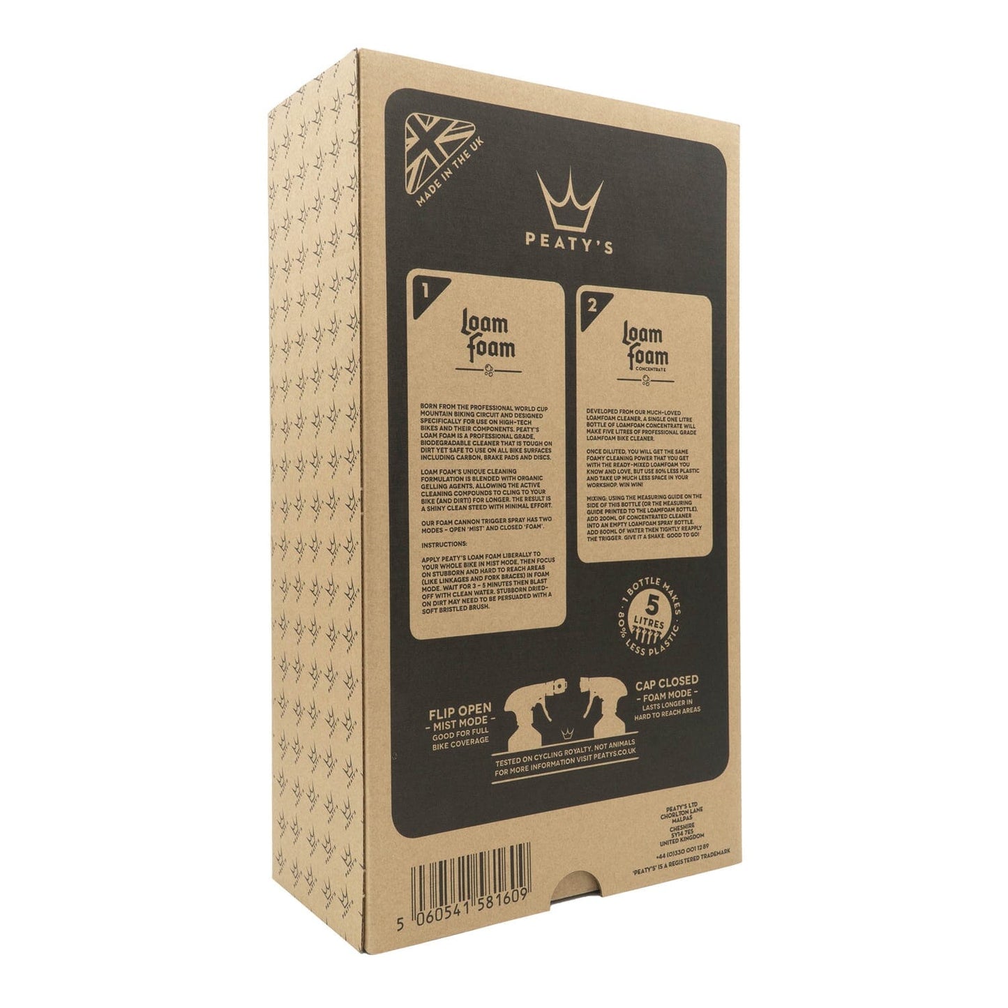 Kit de limpieza PEATY'S LOAM FOAM STARTER PACK
