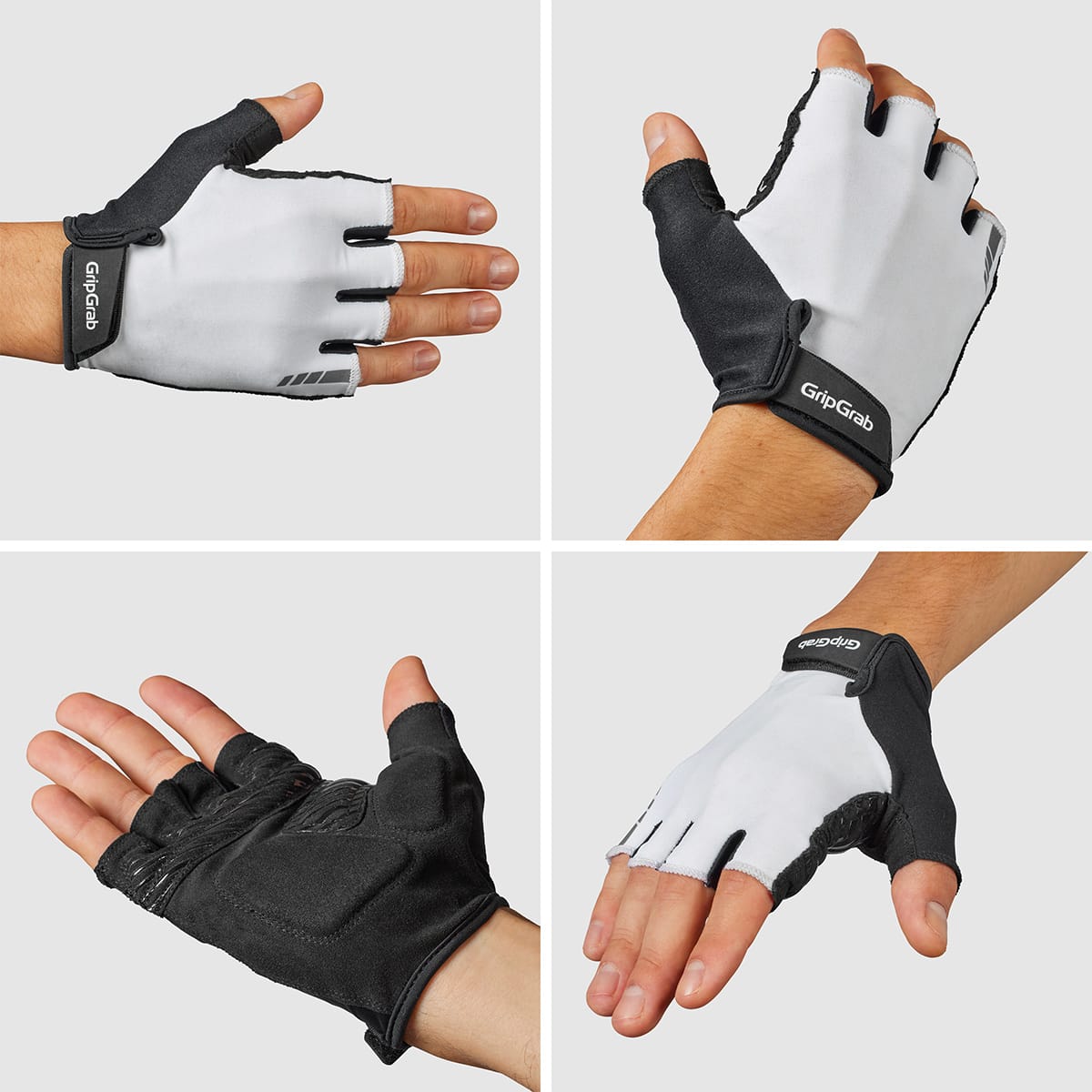GRIPGRAB PRORIDE RC MAX Guantes Cortos Blanco