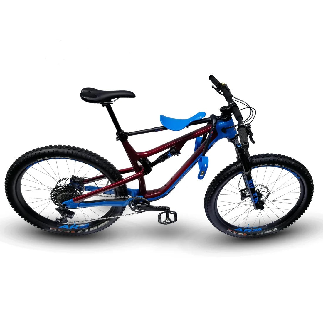 MAC RIDE Asiento portabebés para Pivot 1"1/8 Completo Azul
