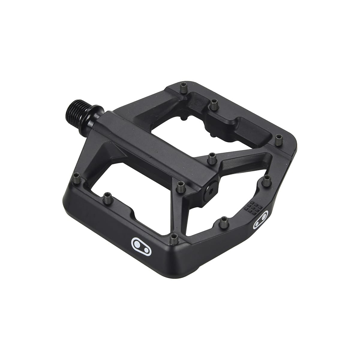 CRANKBROTHERS STAMP 2 Pedales planos pequeños Negro