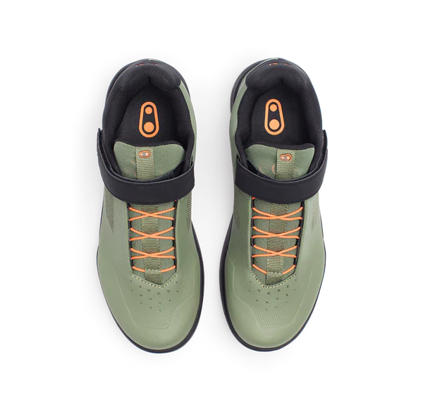 Zapatillas MTB CRANKBROTHERS STAMP SPEEDLACE Verde/Naranja