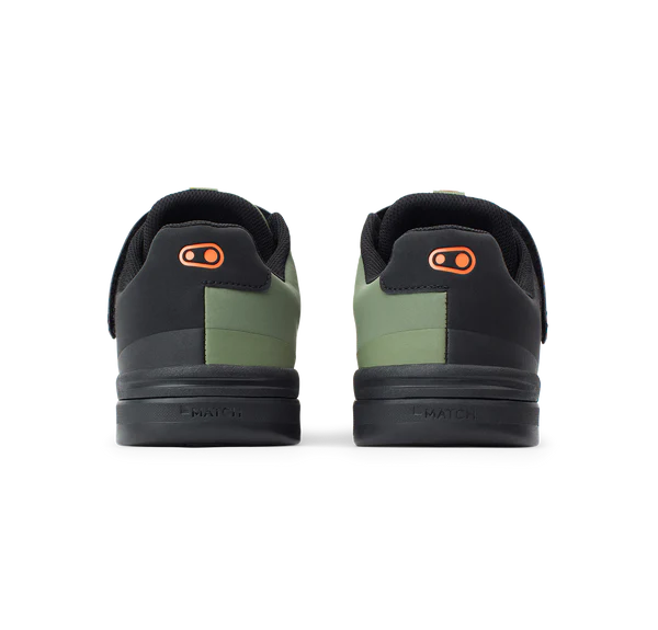 Zapatillas MTB CRANKBROTHERS STAMP SPEEDLACE Verde/Naranja