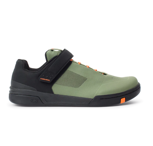 Zapatillas MTB CRANKBROTHERS STAMP SPEEDLACE Verde/Naranja