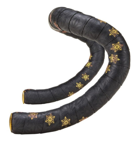 Cinta de Manillar SUPACAZ SUPER STICKY KUSH GALAXY Negro/Oro