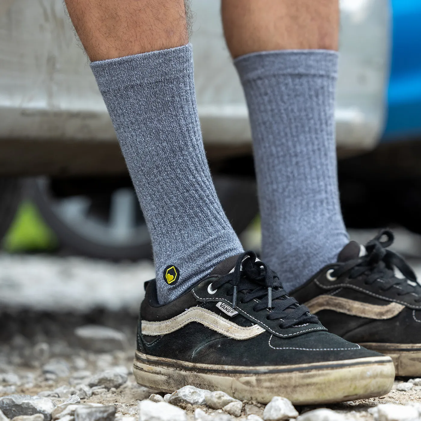 BURGTEC EVERYDAY CREW Calcetines Grises