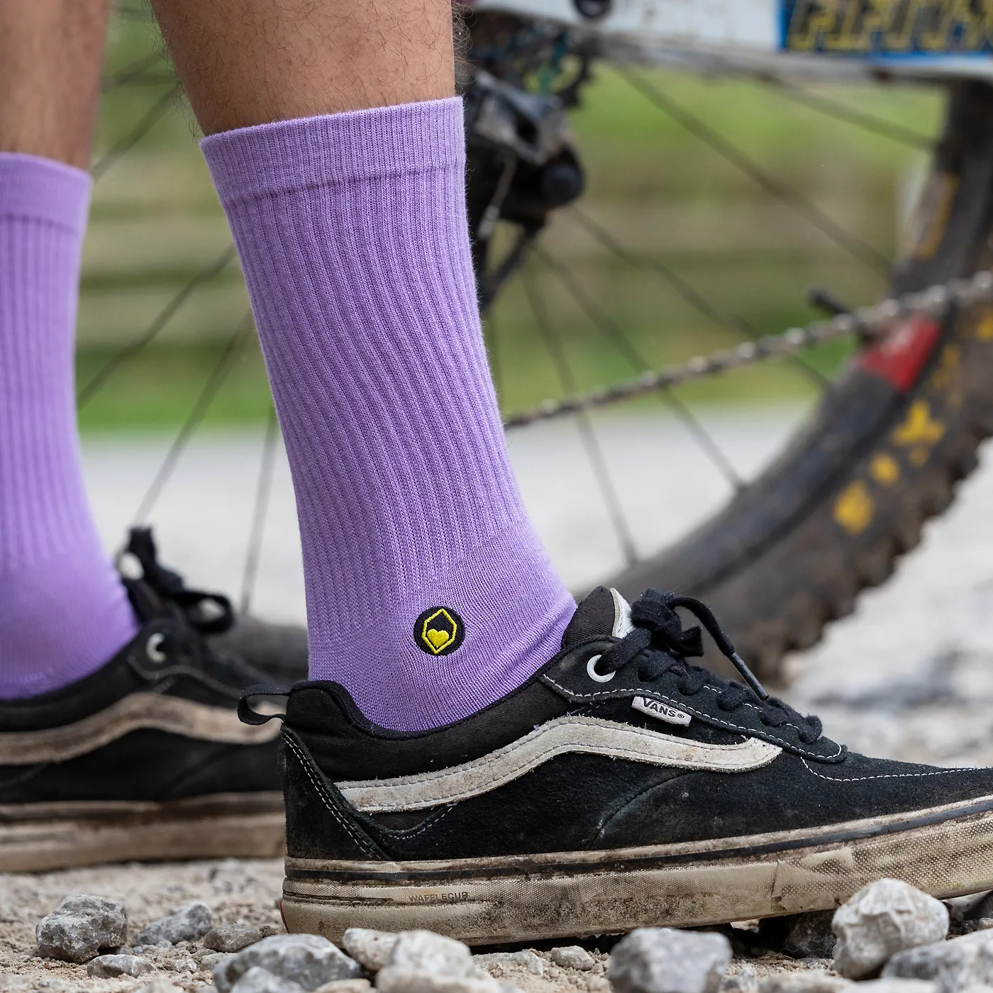 BURGTEC EVERYDAY CREW Calcetines Lila