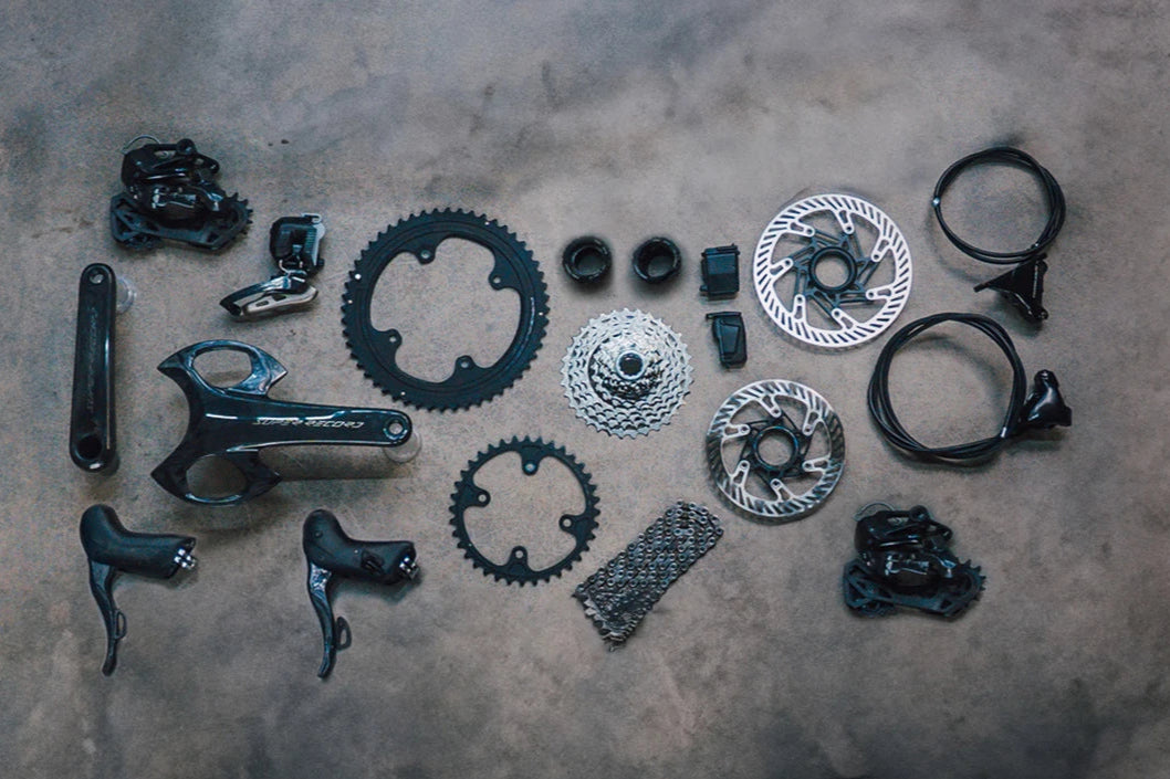 Paquete CAMPAGNOLO SUPER RECORD WRL 2x13V