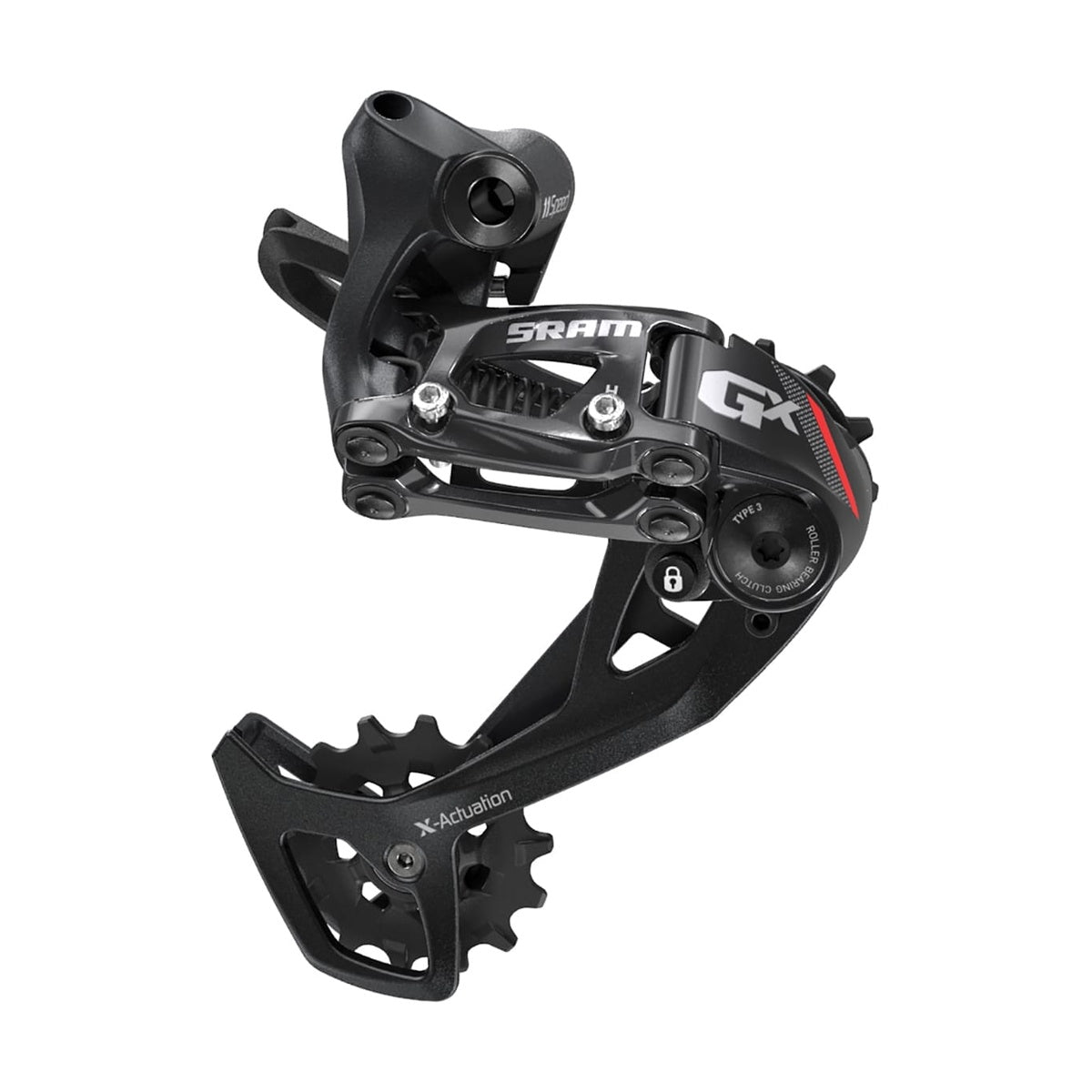 Desviador Trasero SRAM GX 2x11V Jaula Larga Rojo