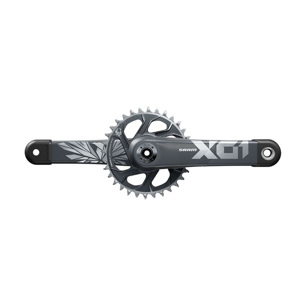 Plato y Bielas 11/12V SRAM X01 EAGLE BOOST 148 DUB Negro Carbono