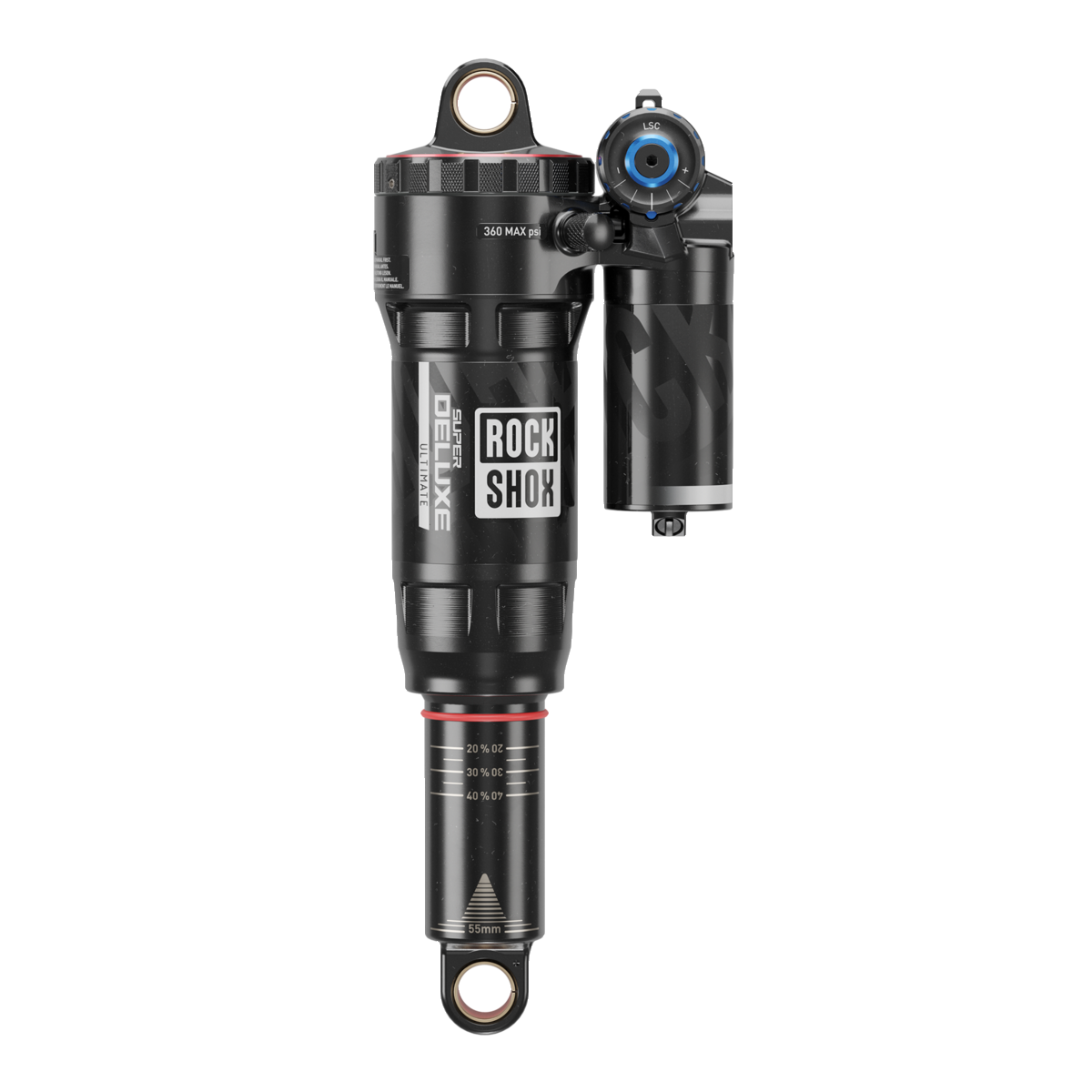 Amortiguador progresivo ROCKSHOX SUPER DELUXE Ultimate RC2T Standard/Standard Debonair