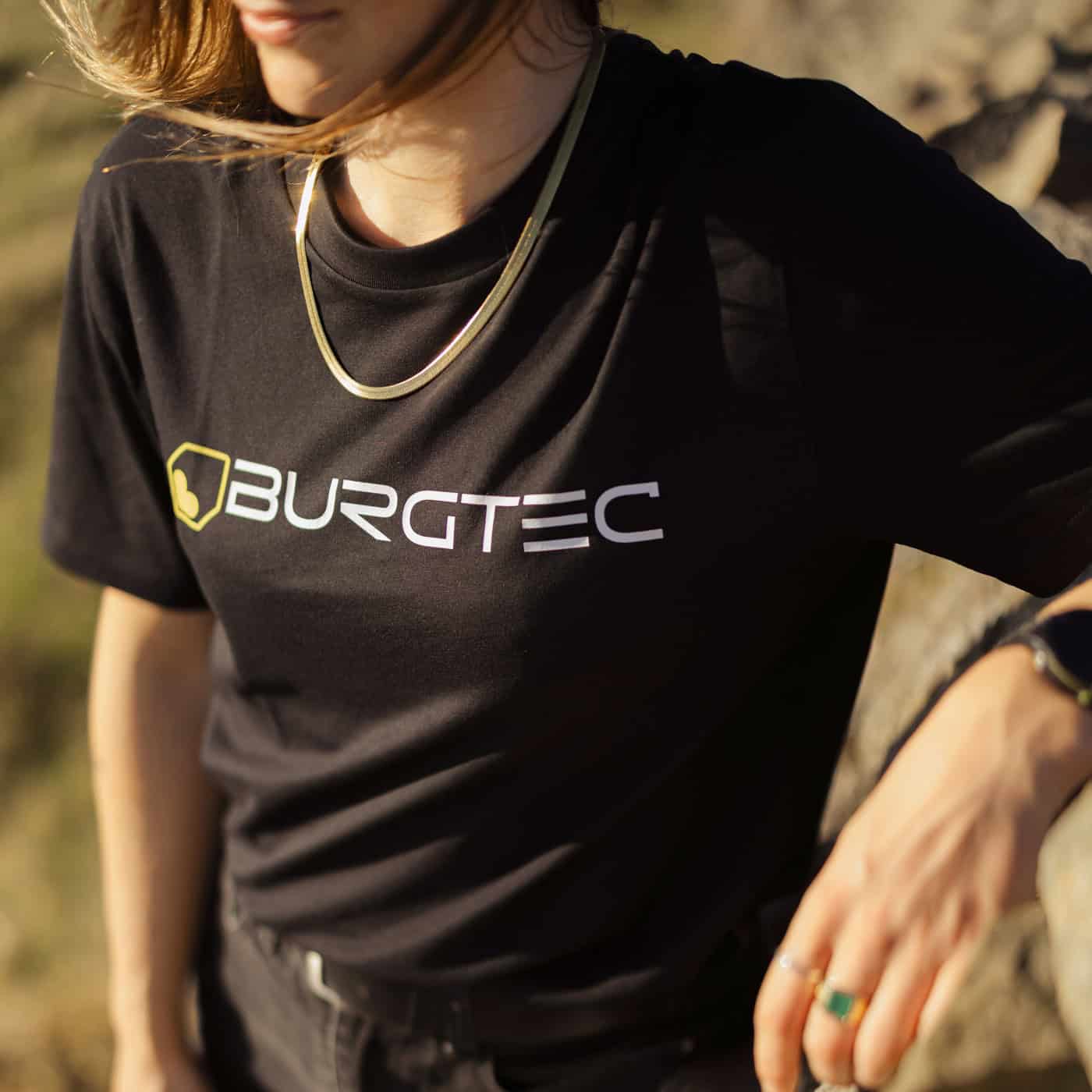 Camiseta BURGTEC Logo Negro