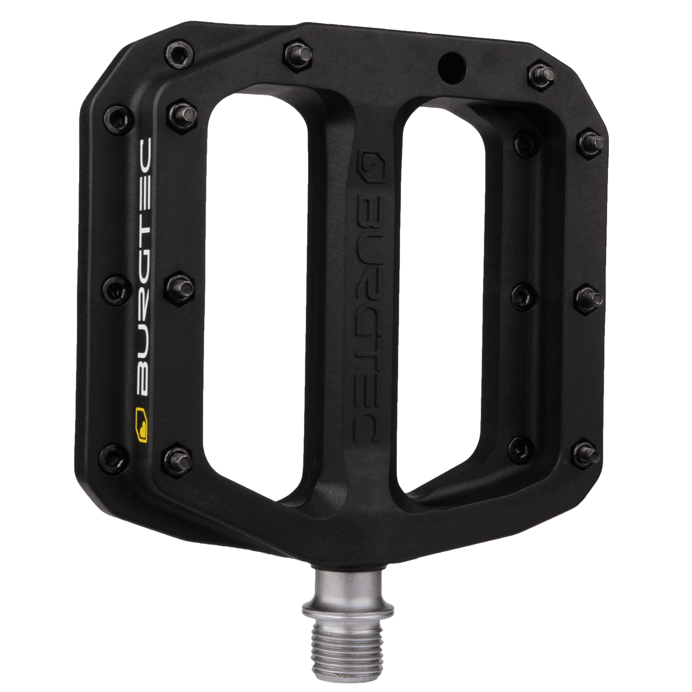 BURGTEC MK4 Pedales Planos Composite Negro