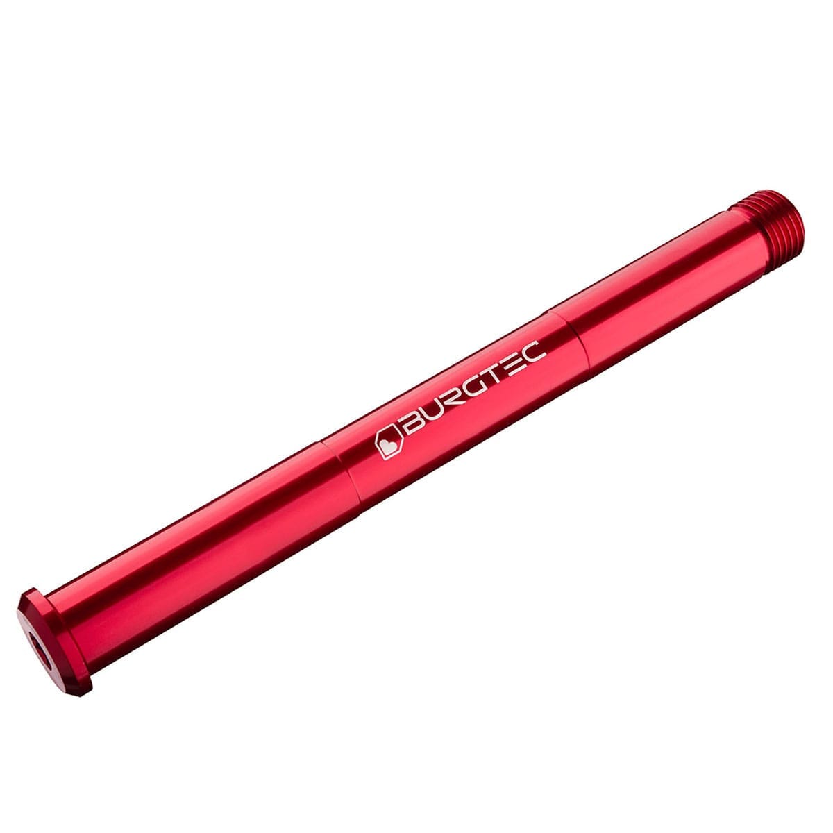 Axe de Roue Avant BURGTEC pour Fourches Rockshox 15x110 mm Boost Rouge