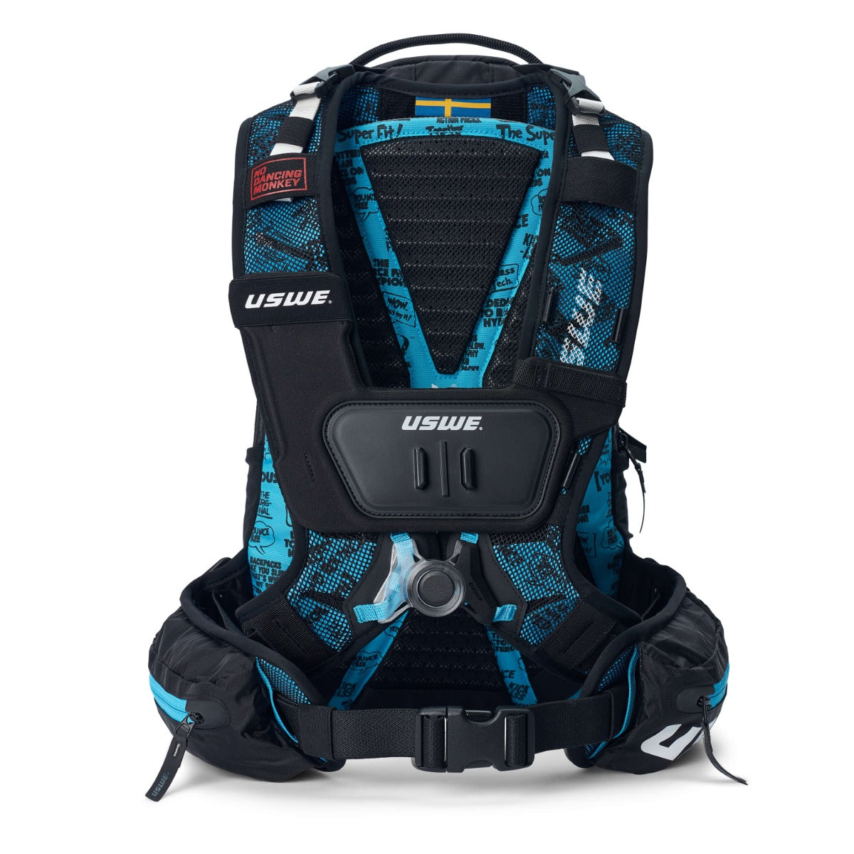 CÁMARA DE ACCIÓN USWE NDM 2 Arnés de pecho Negro