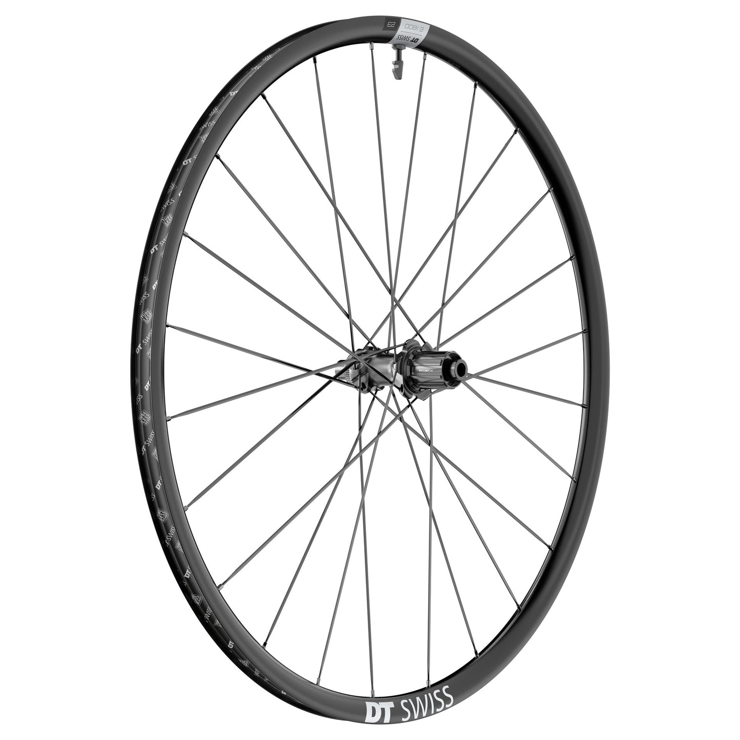 Rueda trasera DT SWISS E 1800 SPLINE 23 DISC Tubeless Ready (Center Lock) 2024