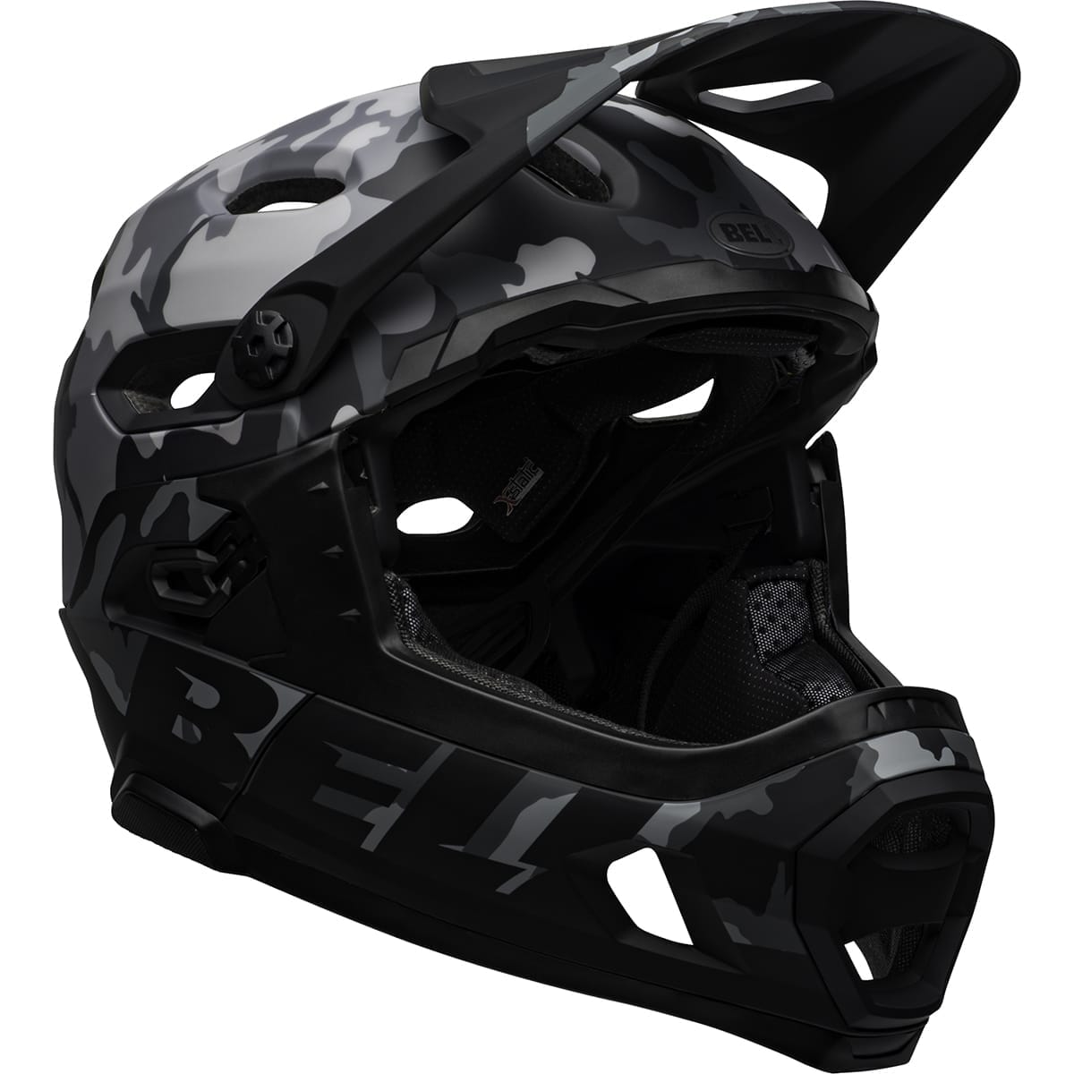 Casco MTB BELL SUPER DH MIPS Negro/Camo