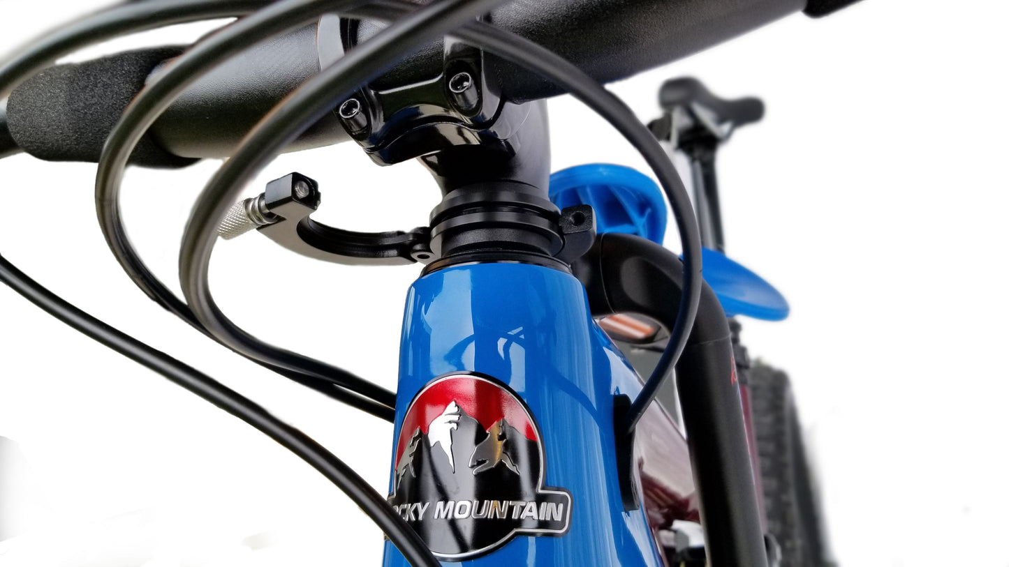 Abrazadera delantera completa 1"1/8 MAC RIDE para asiento portabebés