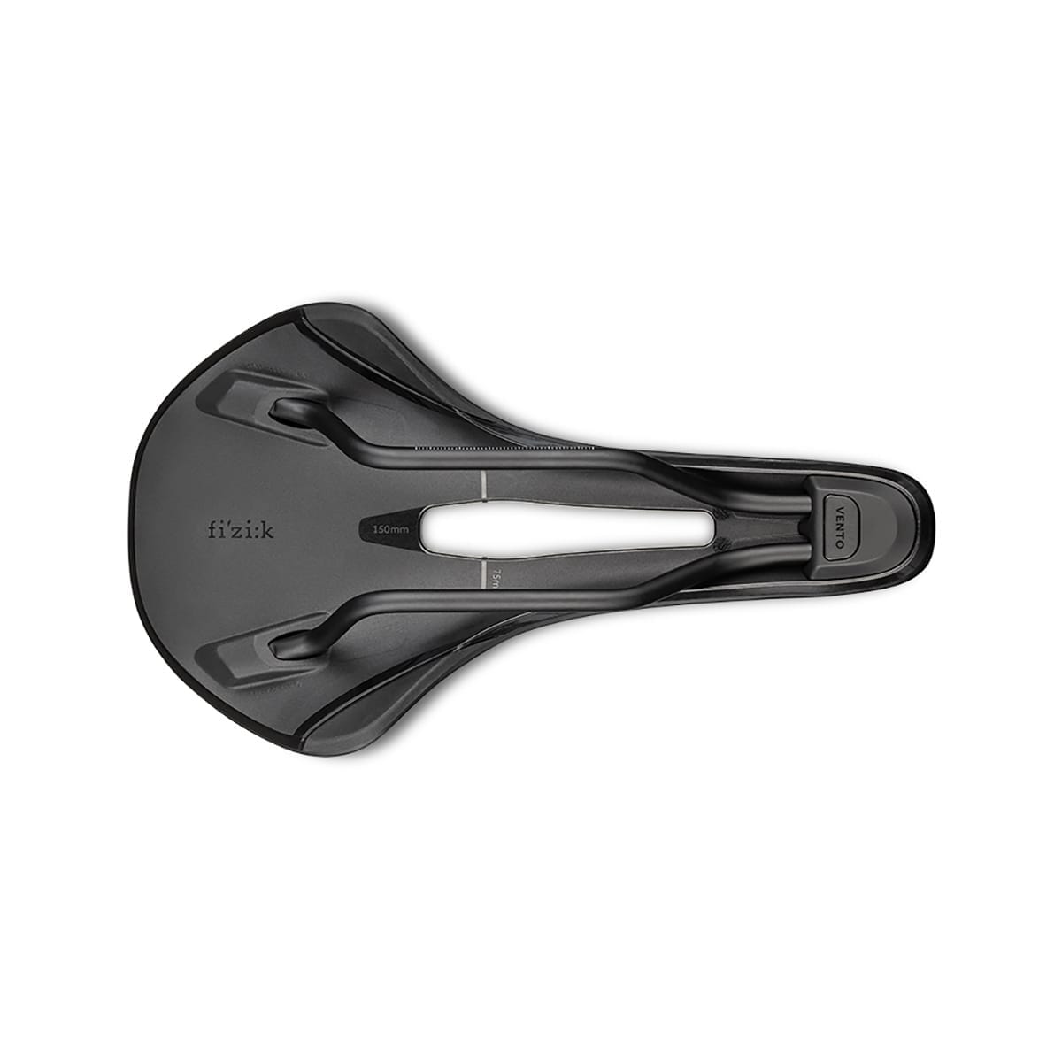Sillín FIZIK VENTO ANTARES R5 150 mm S-Alloy Rails Negro