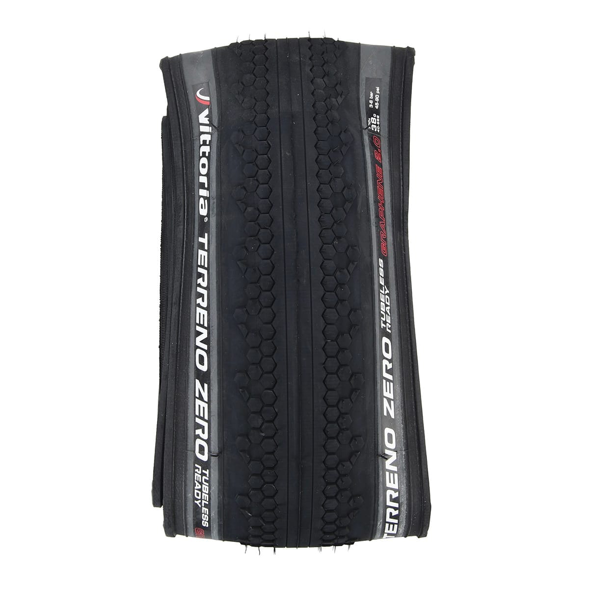 Neumático VITTORIA TERRENO ZERO GRAVEL ENDURANCE Graphene G2.0 700x45c Tubeless Ready Grey
