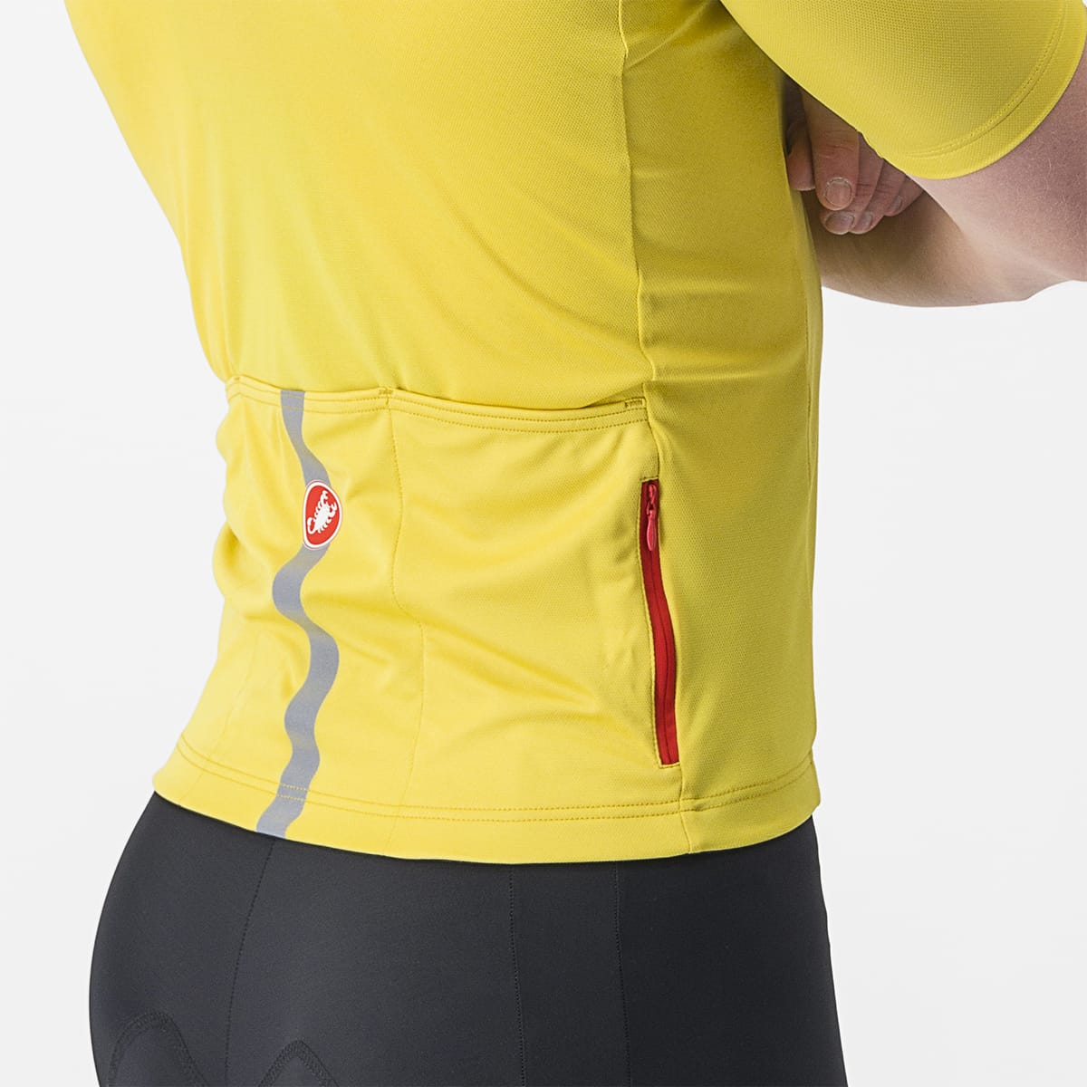 CASTELLI CLASSIFICA Maillot de manga corta Amarillo